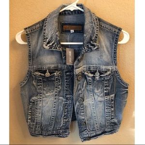 Denim vest